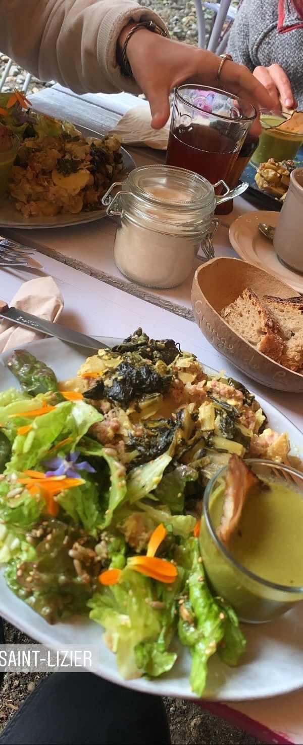 Manger à la Grange de la Cité à Saint Lizier
