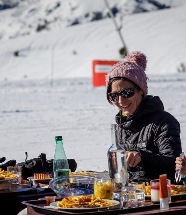 On mange bien à Guzet !