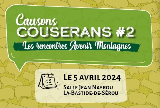 Causons Couserans 2024 Rencontres Avenir montagnes