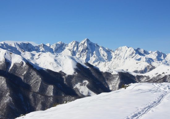 Balade neige en Famille