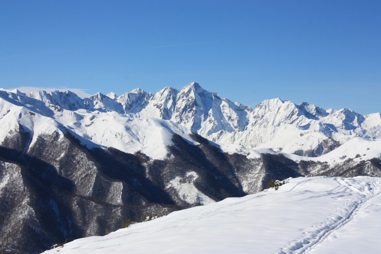 Balade neige en Famille