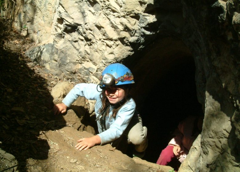 Sortie du parcours cavernicole