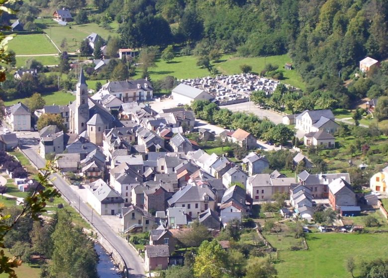 Vue du village de Biert