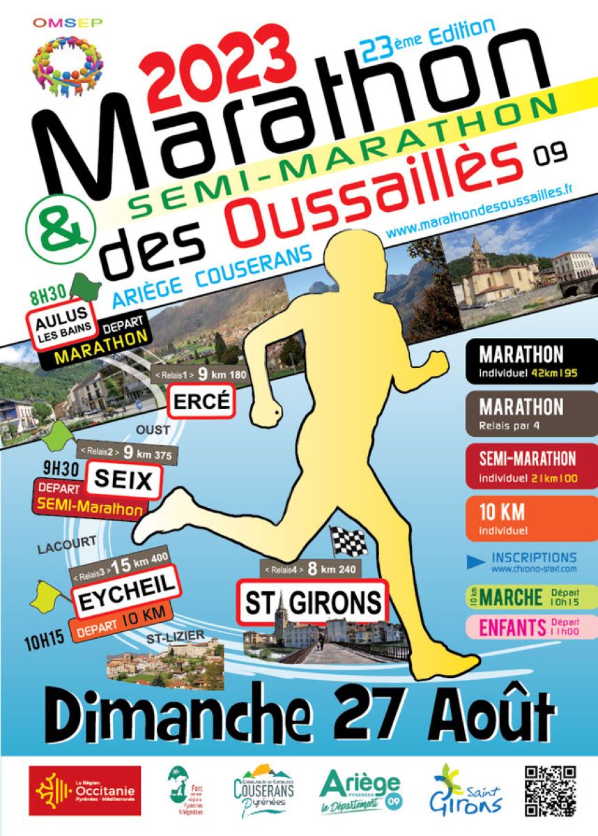 Marathon et Semi Marathon des Oussaillès 2025