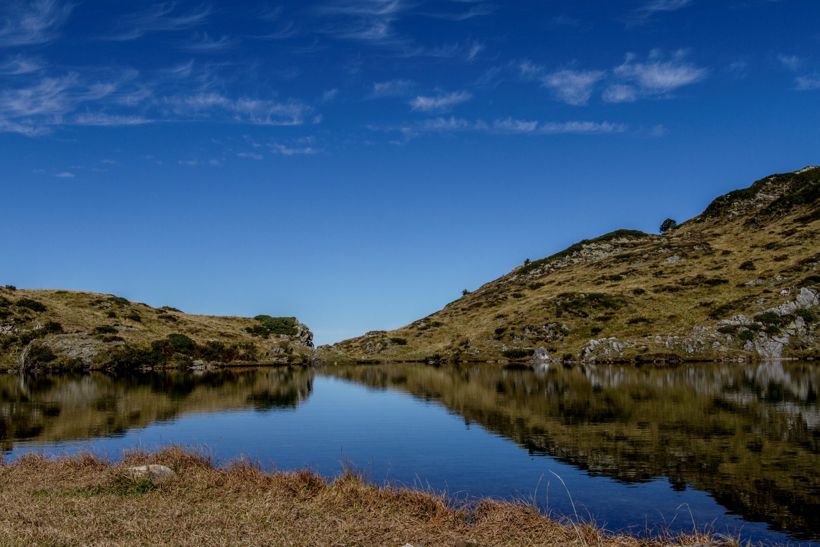 Etang et cabane d’Eychelle