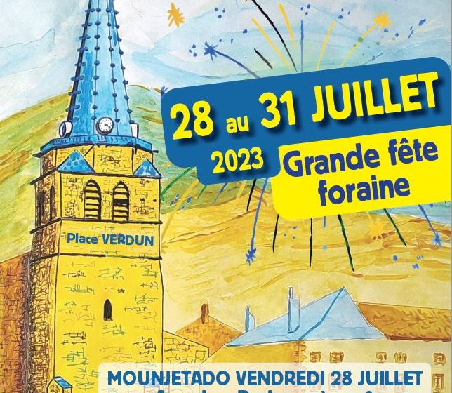 affiche fête de Saint-Girons
