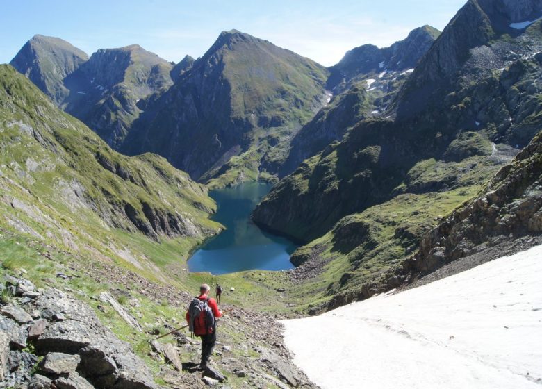 L’étang long depuis le port de Barlonguère