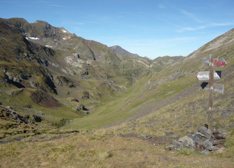 La vallée de Barlonguère depuis le port