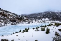 Piste de luge à l&rsquo;étang de Lers