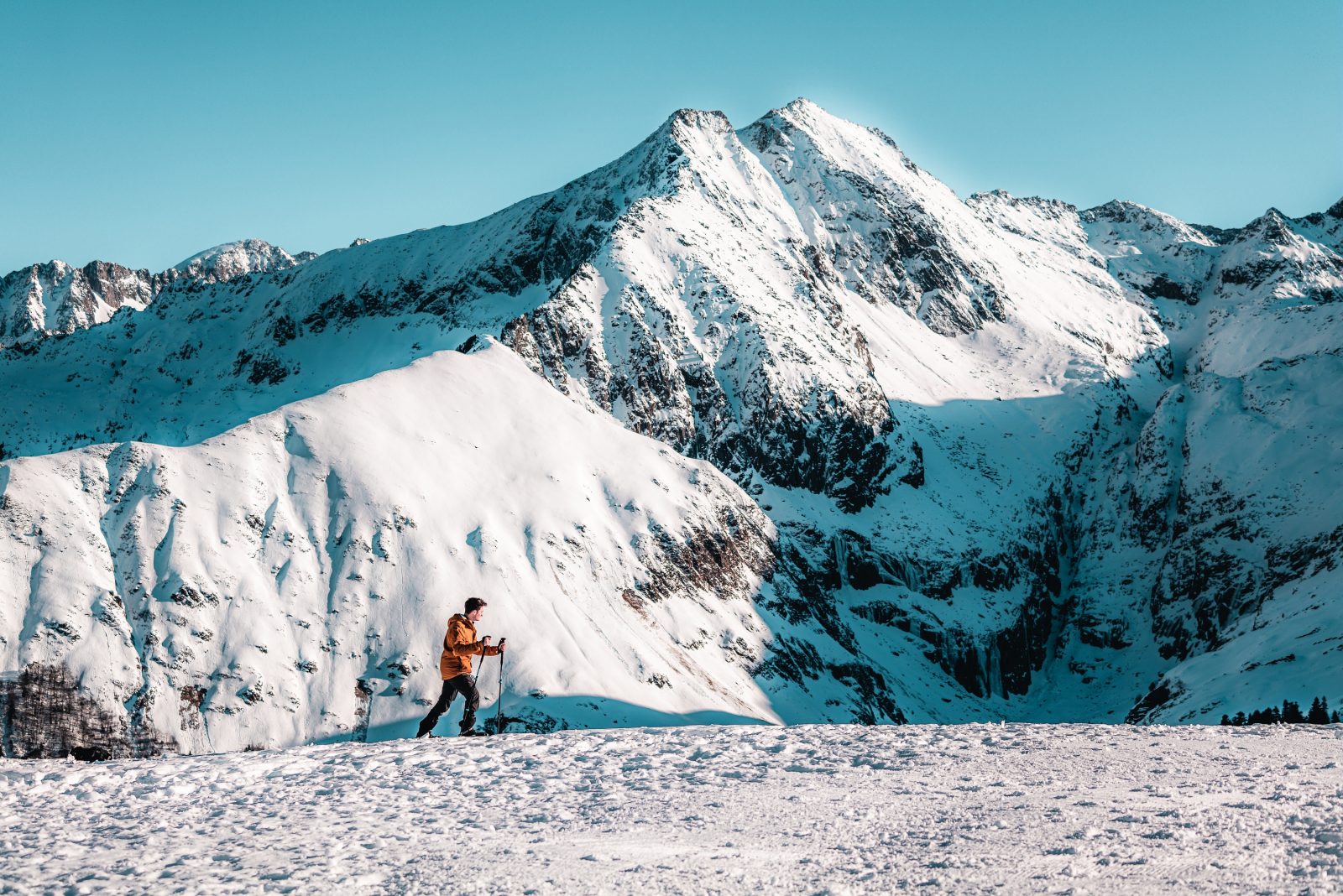 Le Col d’Escots en raquette
