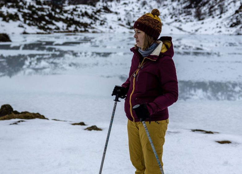 Raquette à l’étang de Lers