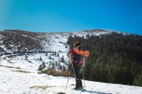 Le Pic d&rsquo;Estibat en raquette