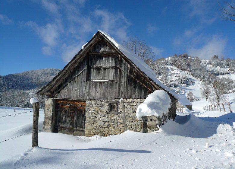 Sarrat Balagué en hiver