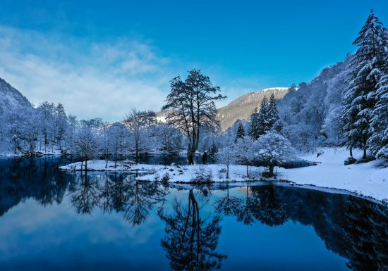Cirque de Campuls en hiver