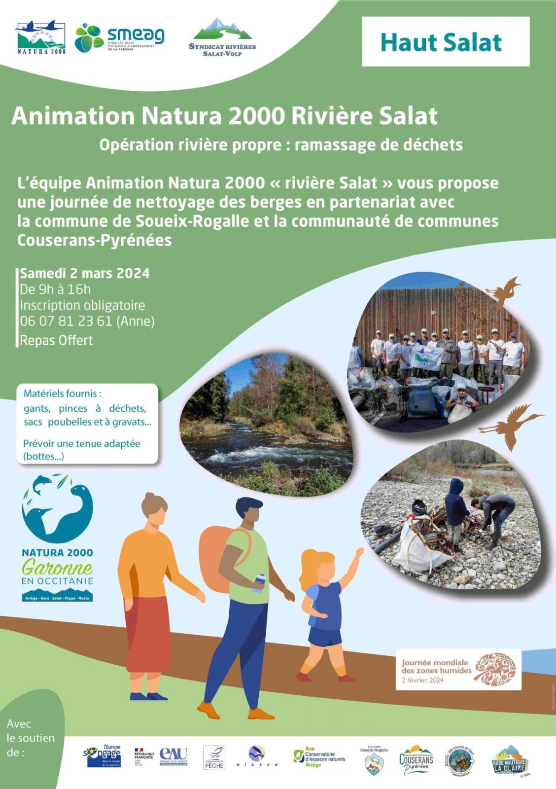 Animation Natura 2000 Rivière Salat