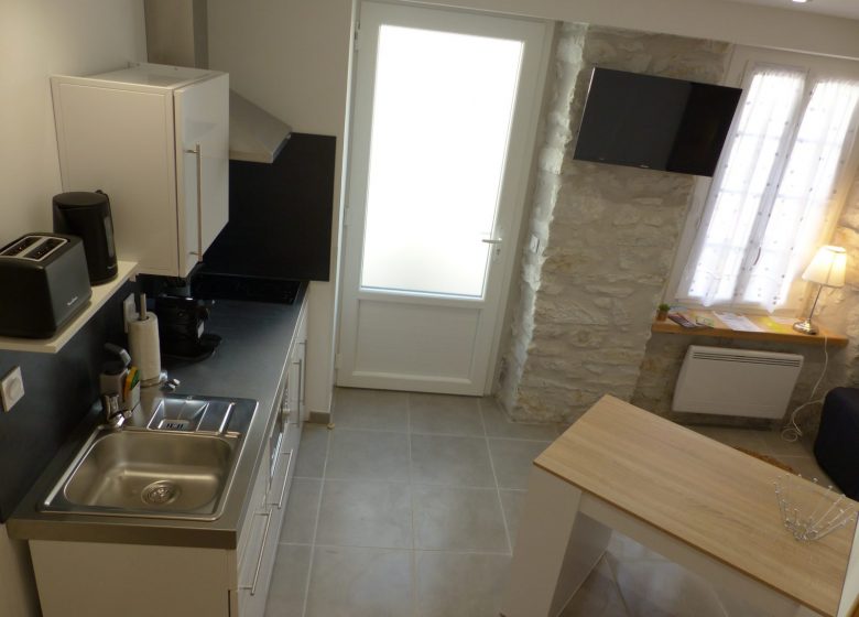 Studio de l’auberge avec balcon