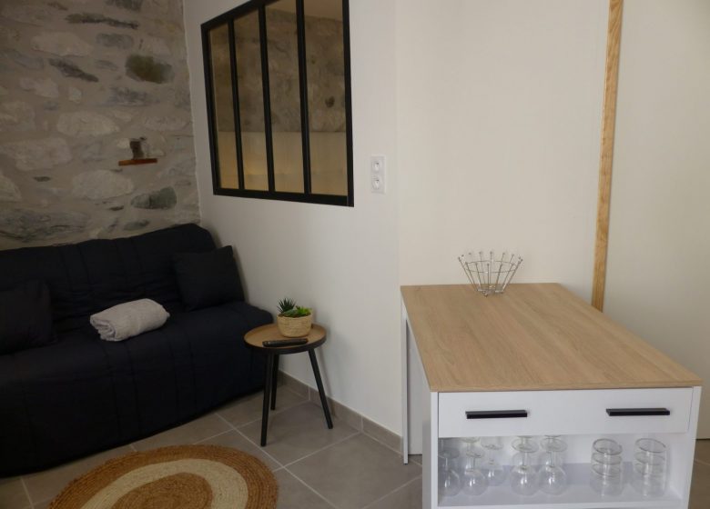 Studio de l’auberge avec balcon