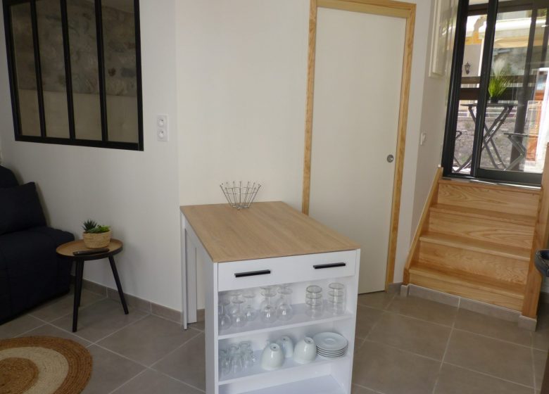 Studio de l’auberge avec balcon