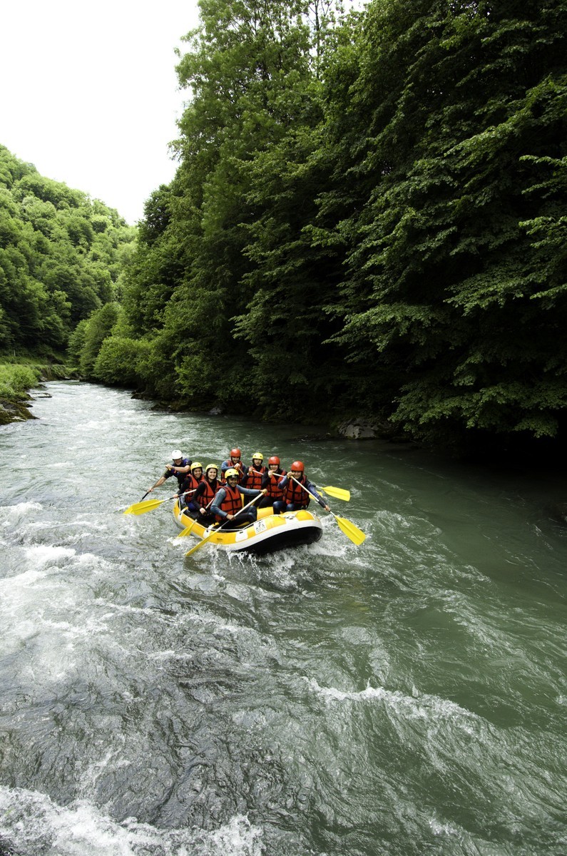Rafting en Haut-Couserans avec le HCKC