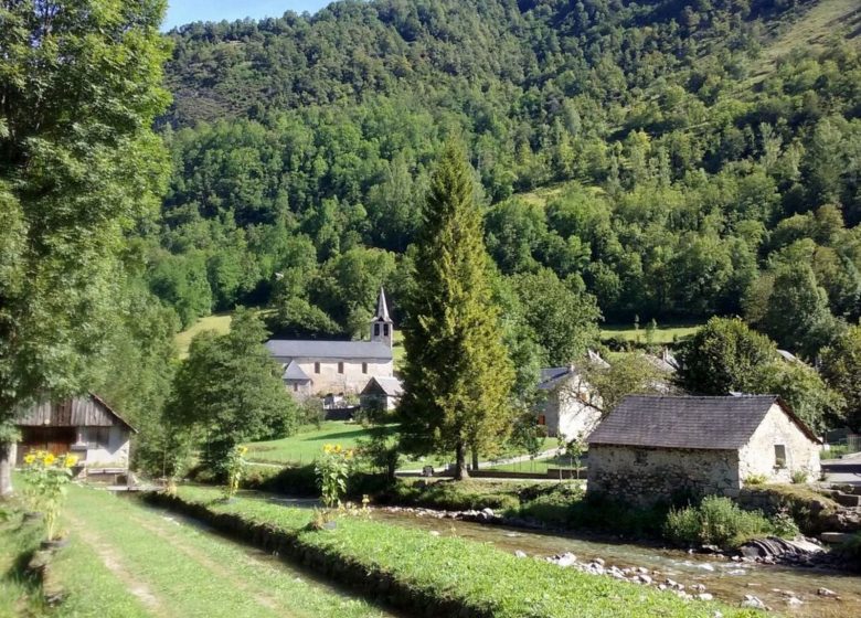 Photo de l&rsquo;église de Sérac d&rsquo;Ustou