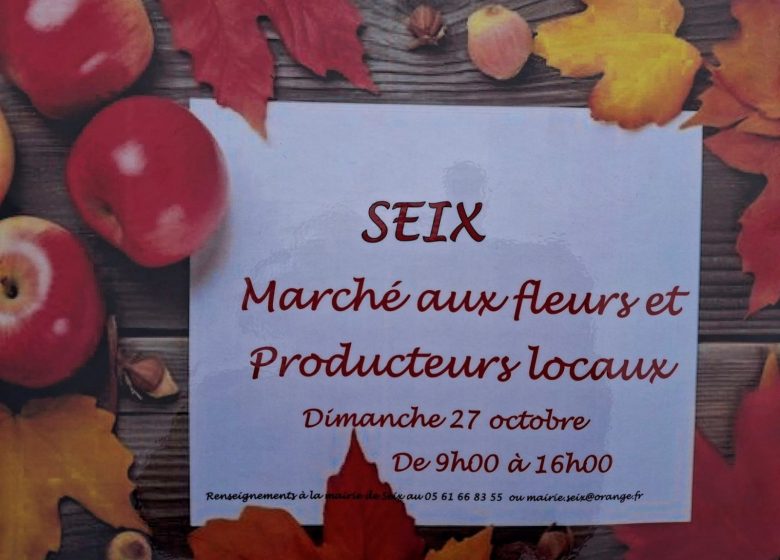 Marché aux Fleurs d&rsquo;Automne_Seix