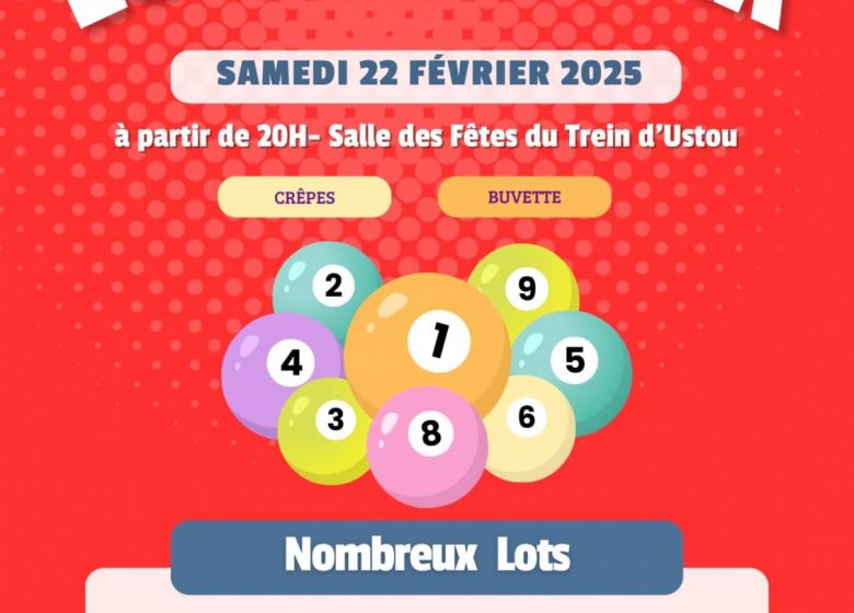 Loto d&rsquo;hiver du Comité des Fêtes d&rsquo;Ustou_Ustou