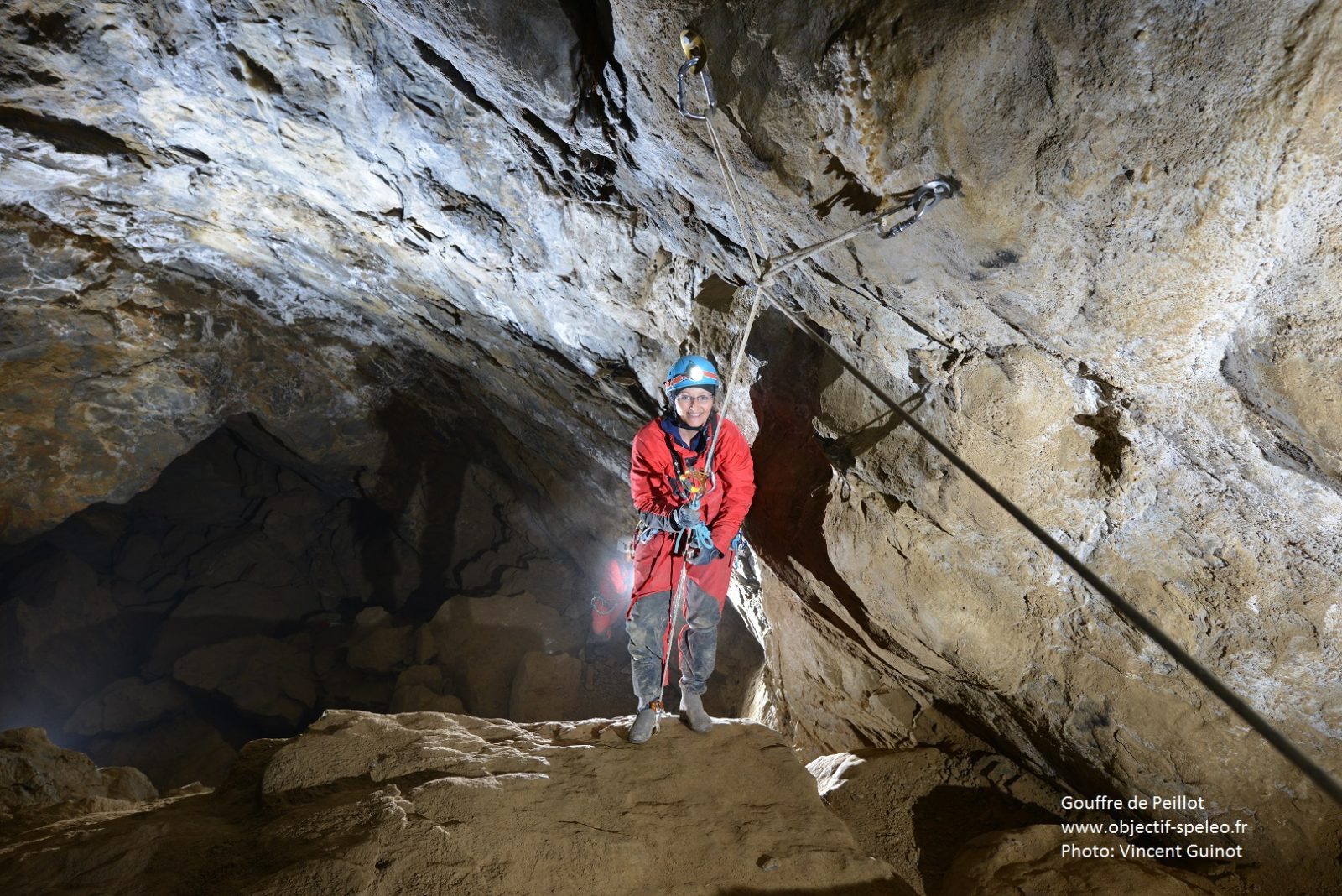 Spéléologie avec initiation rappel sur cordes – journée avec Objectif Spéléo