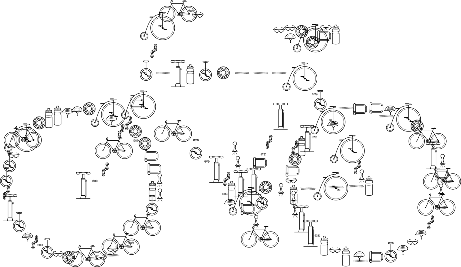Atelier d’autoréparation vélo – Sain Guidon