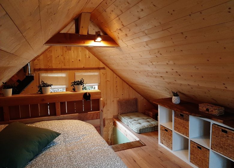 Chambre en mezzanine