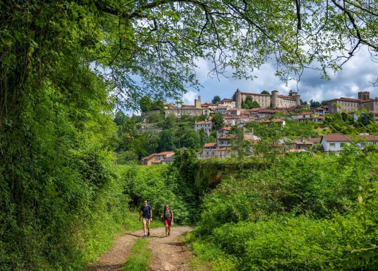 GR®78 Piémont Pyrénéen – Chemins Compostelle – Chemin depuis Saint Lizier vers Moulis