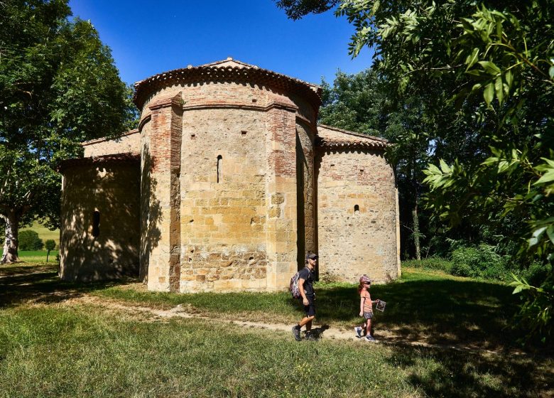 GR®78 Piémont Pyrénéen – Randonnée à Pamiers – Ancienne abbaye Saint-Antonin, dite Mas Cailloup