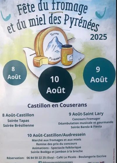 La Fête du Fromage et du Miel des Pyrénées_Castillon-en-Couserans