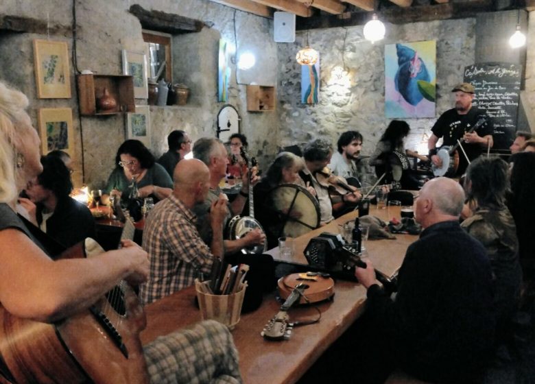 Session de musique trad irlandaise_Saint-Lizier