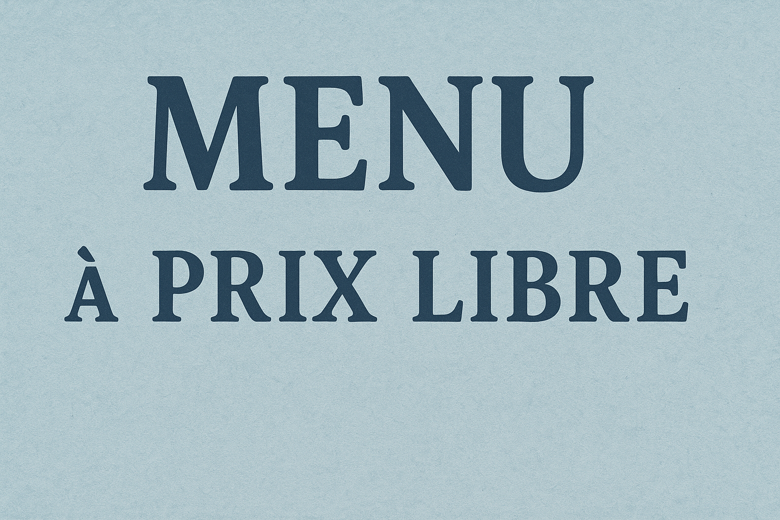 Restaurant pour tous