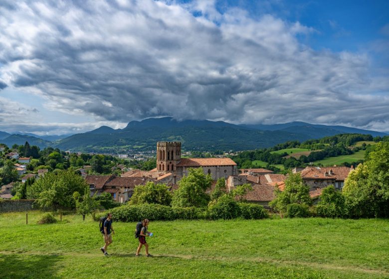 Etape Saint-Lizier – Audressein du chemin de St-Jacques – Le Gr®78 : Le chemin du Piémont Pyrénéen_Saint-Lizier