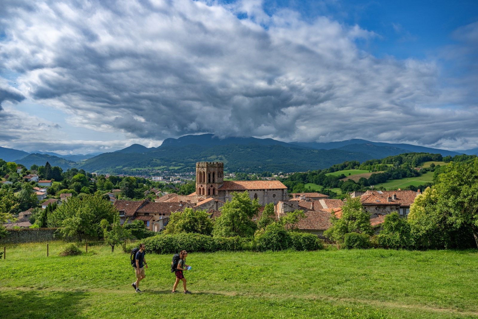 Etape Saint-Lizier – Audressein du chemin de St-Jacques – Le Gr®78 : Le chemin du Piémont Pyrénéen