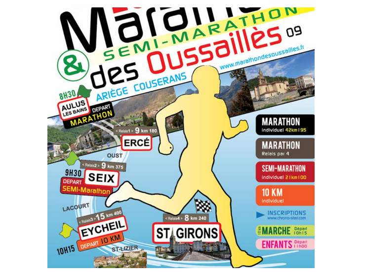 MARATHON ET SEMI MARATHON DES OUSAILLES_Aulus-les-Bains