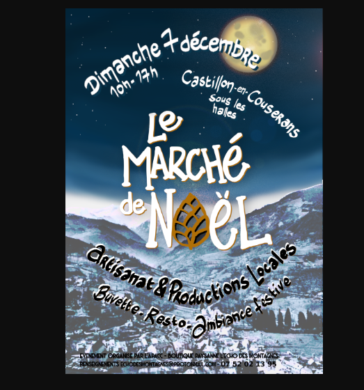 Marché de Noël de Castillon en Couserans_Castillon-en-Couserans