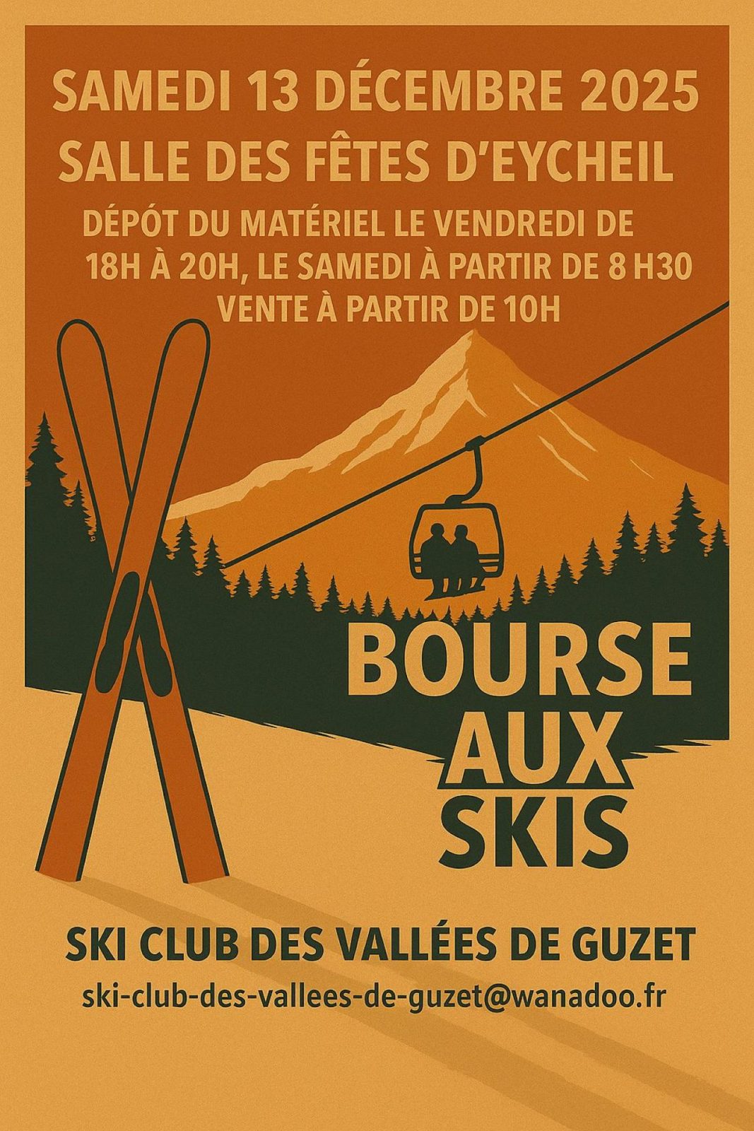 Bourse aux ski du Ski Club des Vallées de Guzet