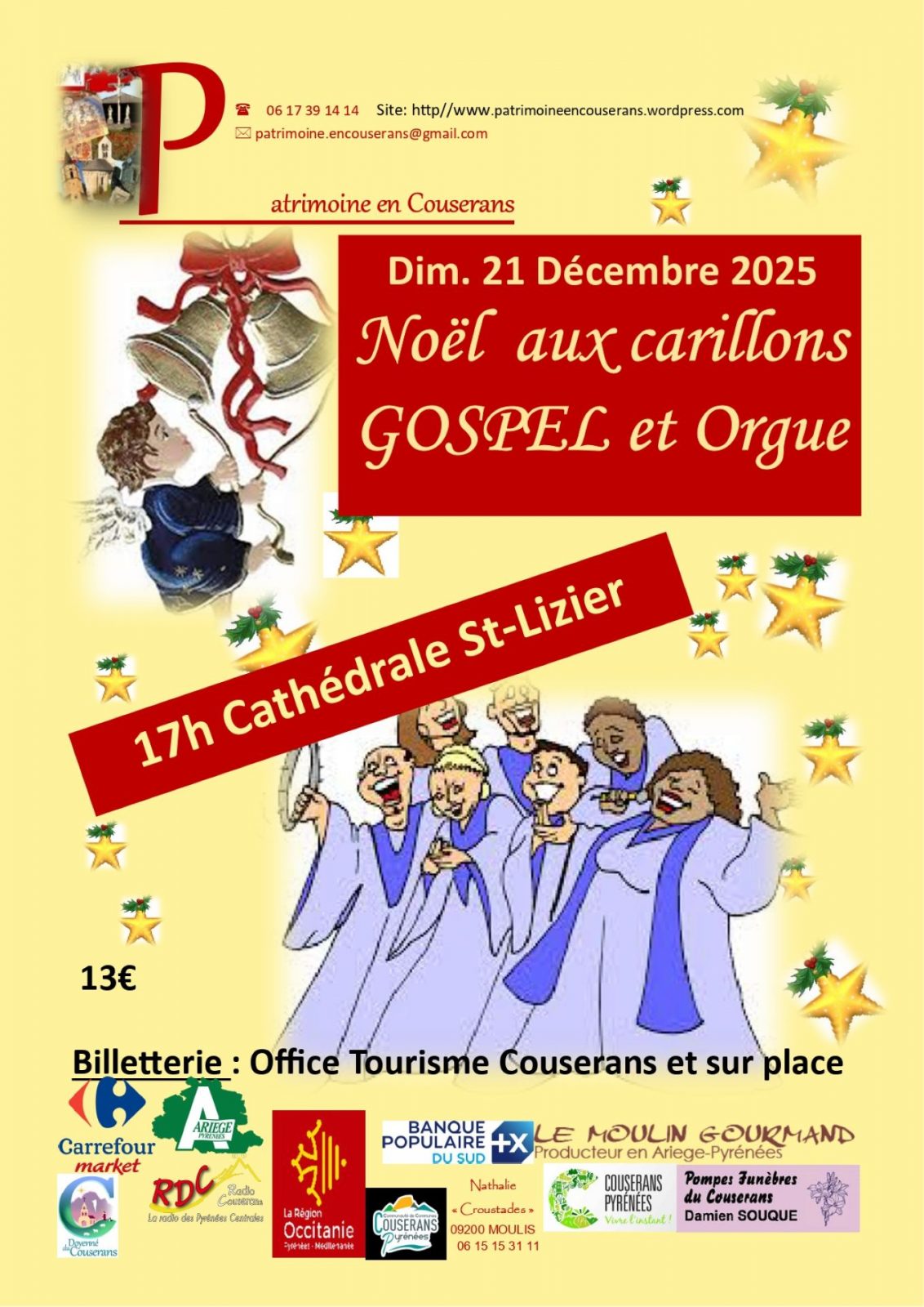 Noël aux carillons-Gospel et Orgue
