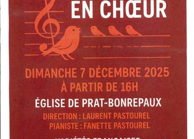 Les Piafs en Chœur en concert_Prat-Bonrepaux