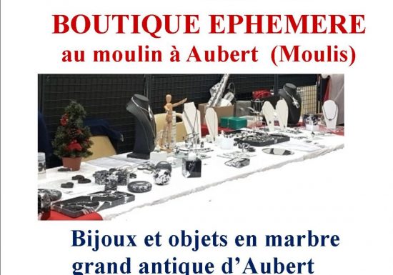 Boutique éphémère Marbre Aubert