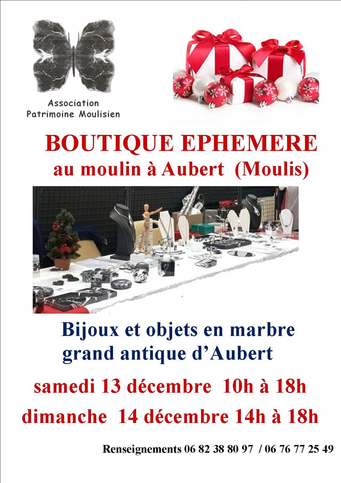 Boutique éphémère Marbre Aubert