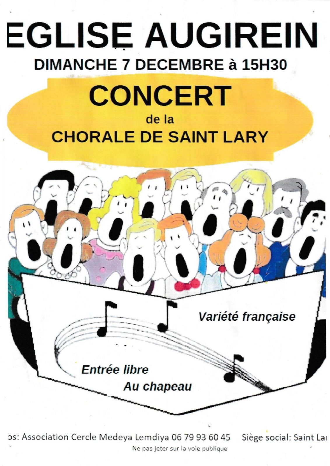 Concert de la Chorale de Saint-Lary