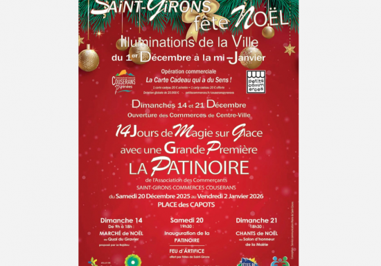 Saint Girons fête Noël