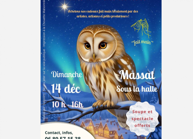 Marché de Noël « Fait main » de Massat_Massat