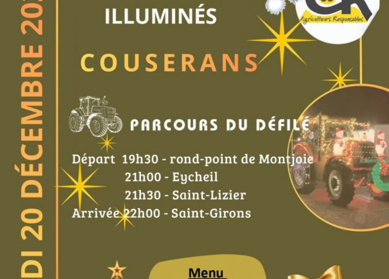 Défilé de Tracteurs Illuminés_Saint-Girons