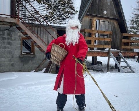 L’arrivée du Père Noël à Guzet