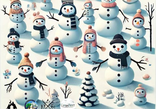 Guzet : Concours de bonhommes de neige