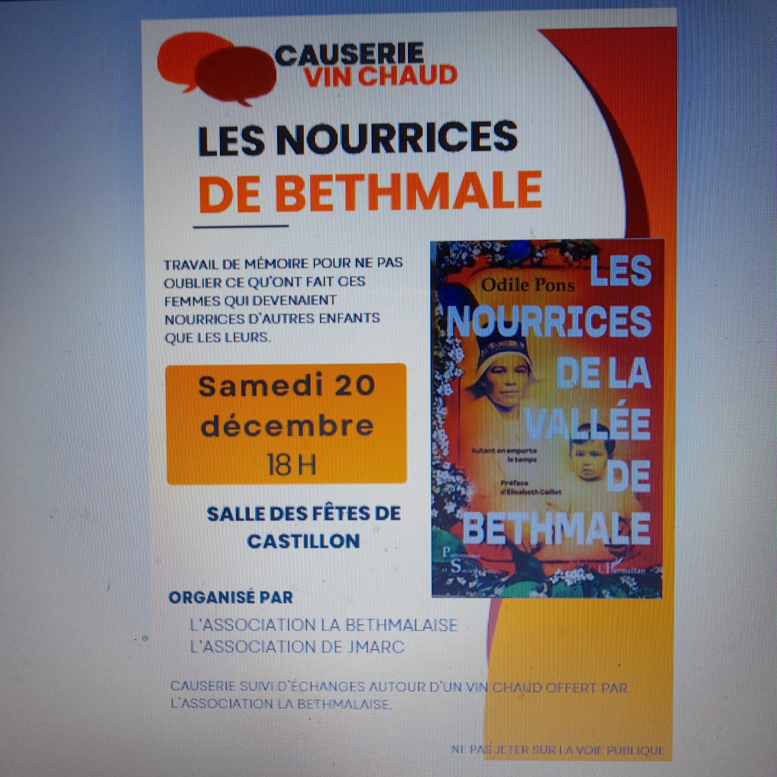 Causerie sur Les Nourrices de la vallée de Bethmale